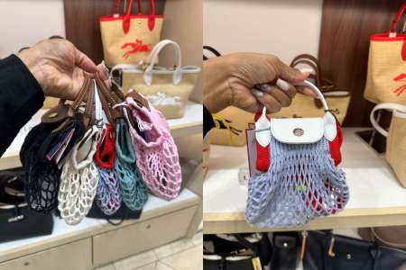 กระเป๋า longchamp ตาข่าย หลายสี